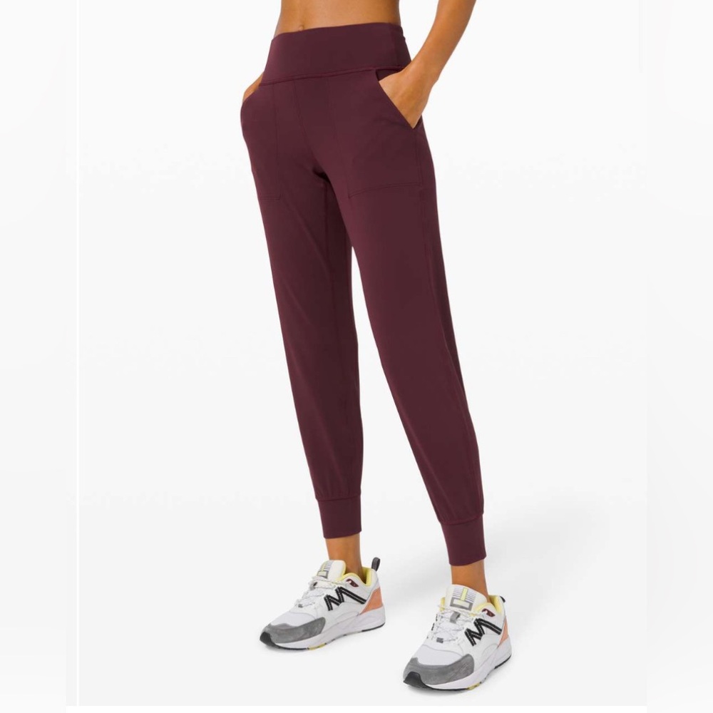 Lululemon Athletica Burgundy Joggers